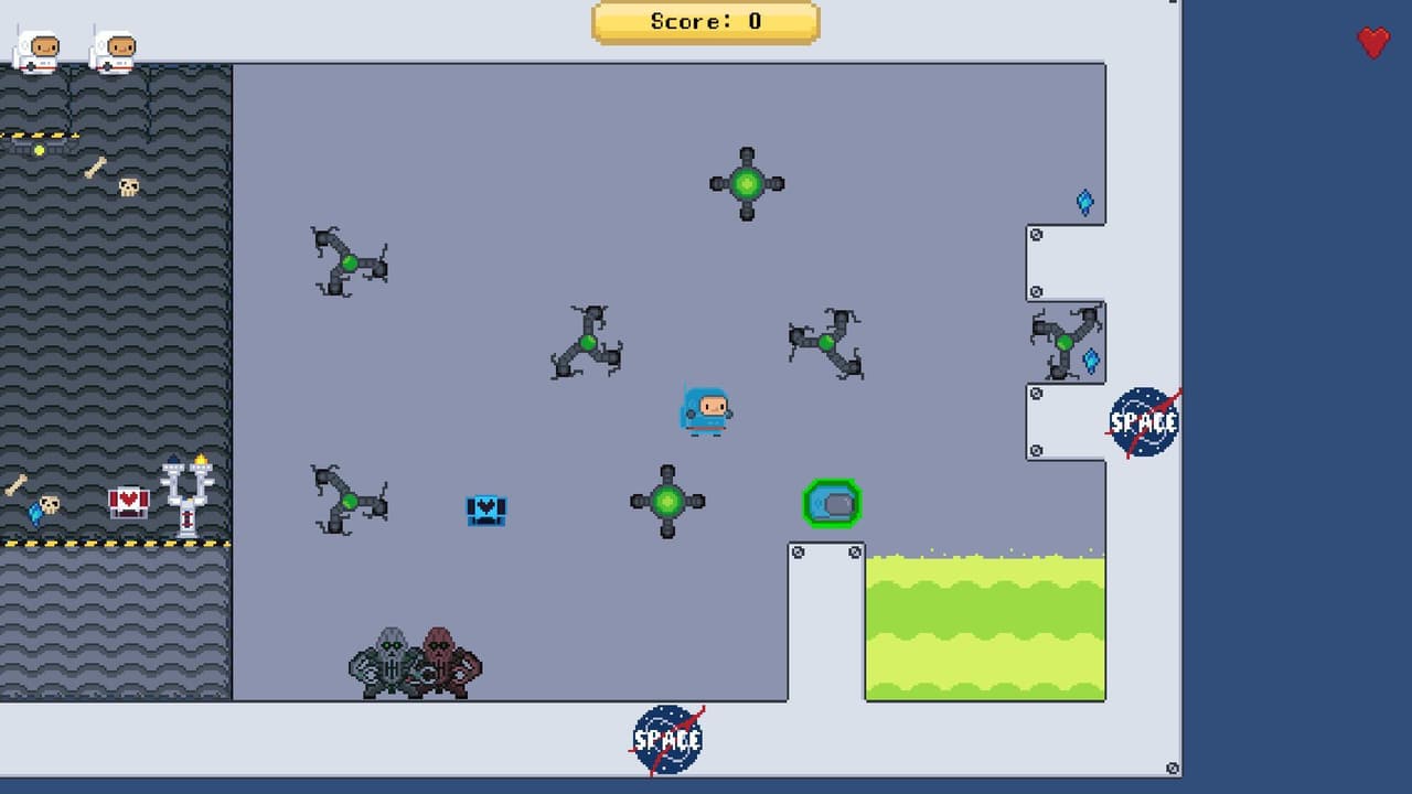 Space-Man Adventures (2D Platformer Project) screenshot 2