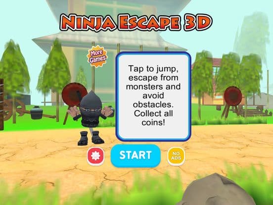 Ninja Escape 3D screenshot 2