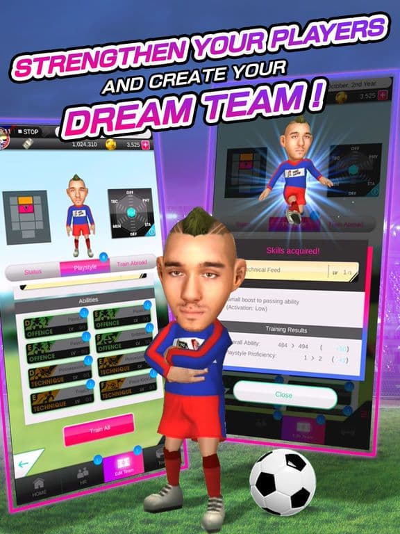 SEGA POCKET CLUB MANAGER screenshot 4