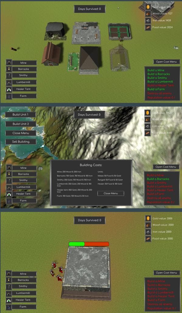 In To The Mountain RTS Game