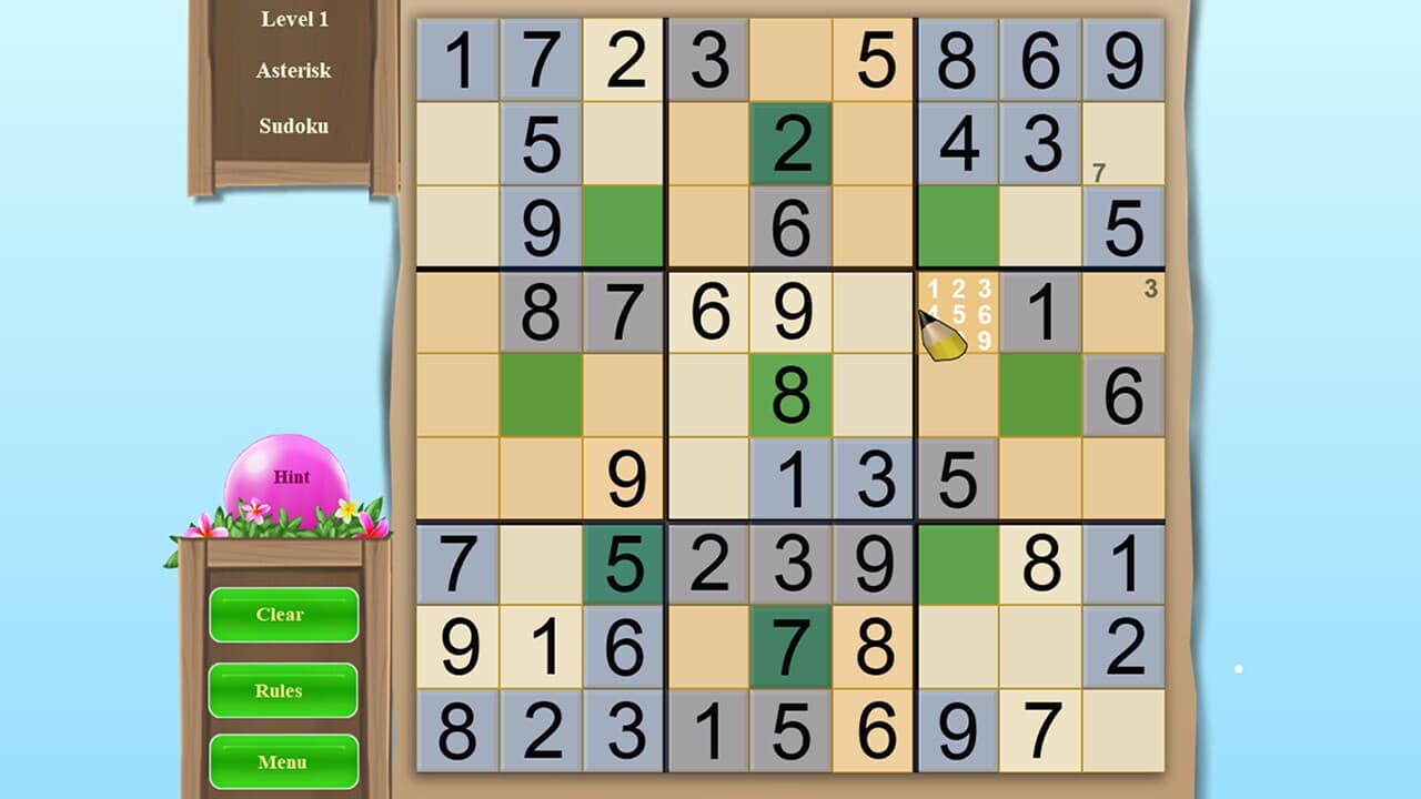 Sudoku Vacation 2 screenshot 5