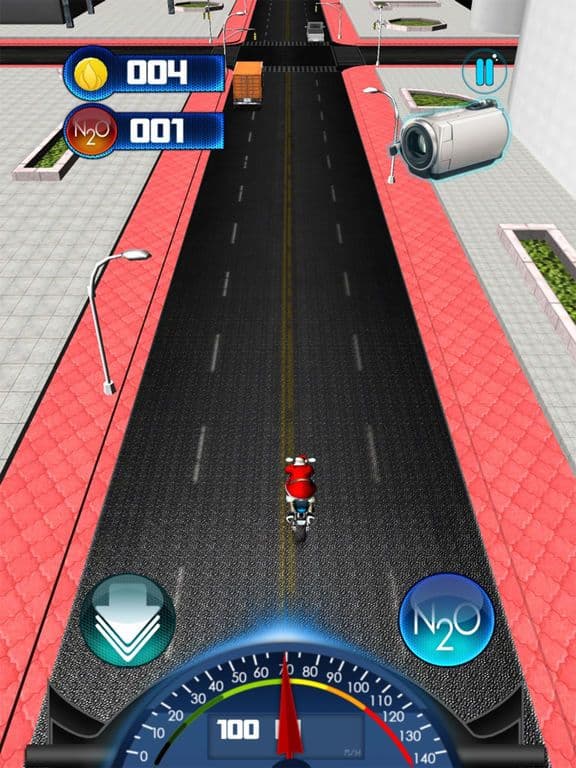 Santa Motorbike Racer Pro screenshot 4