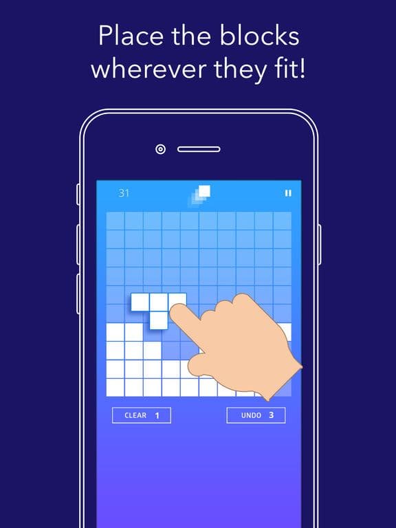 Crack Blocks ~ highly addicting block puzzle game screenshot 2