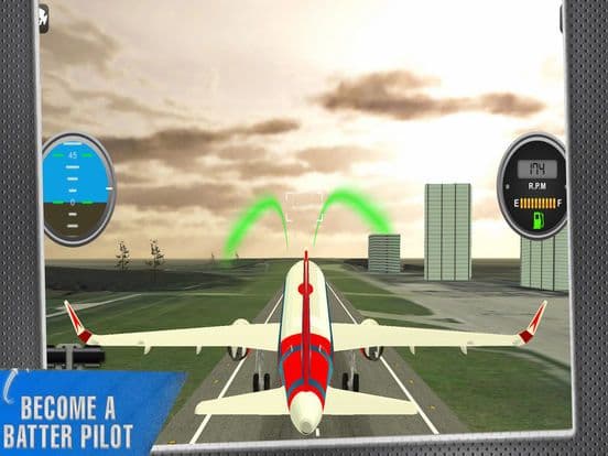Pilot Flight Airplane Sim