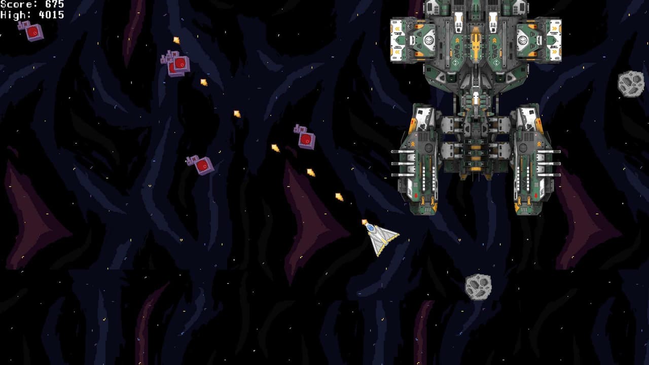 2D Space Spiders Shooter