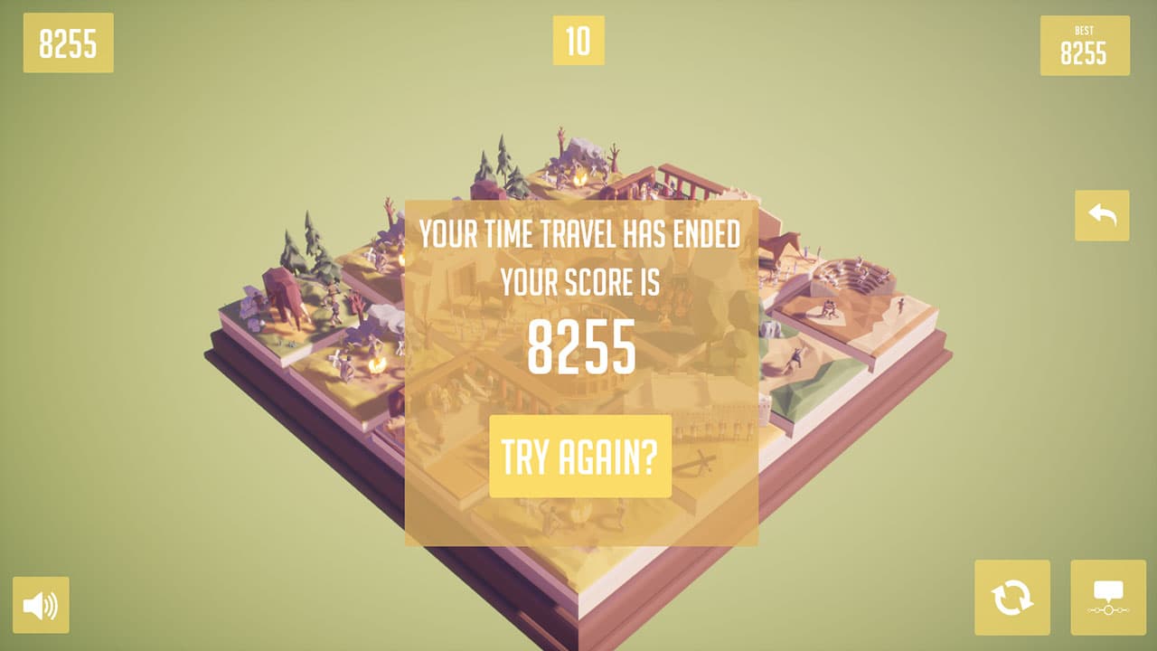 History2048 - 3D puzzle number game screenshot 4