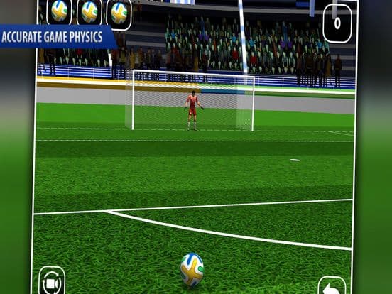 Finger Soccer Kicks screenshot 2