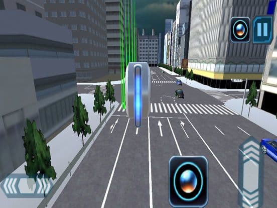 Fun Of Magnetic Car Driving