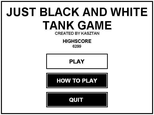 JUST BLACK AND WHITE TANK GAME screenshot 2