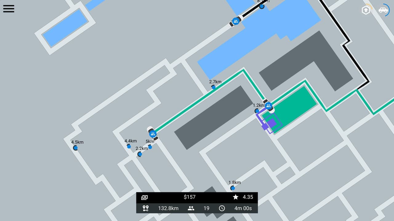 Routed: Ride Share Sim (Beta) screenshot 3