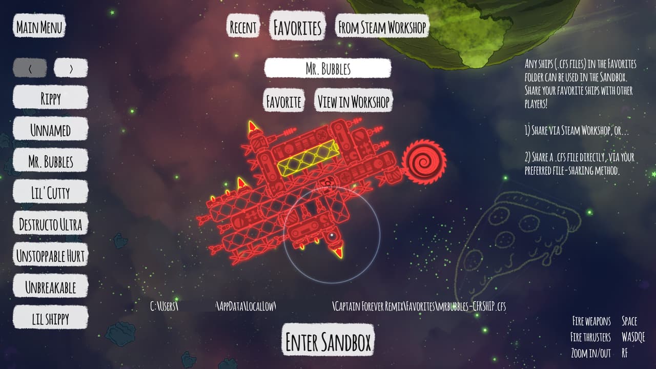 Captain Forever Remix screenshot 6