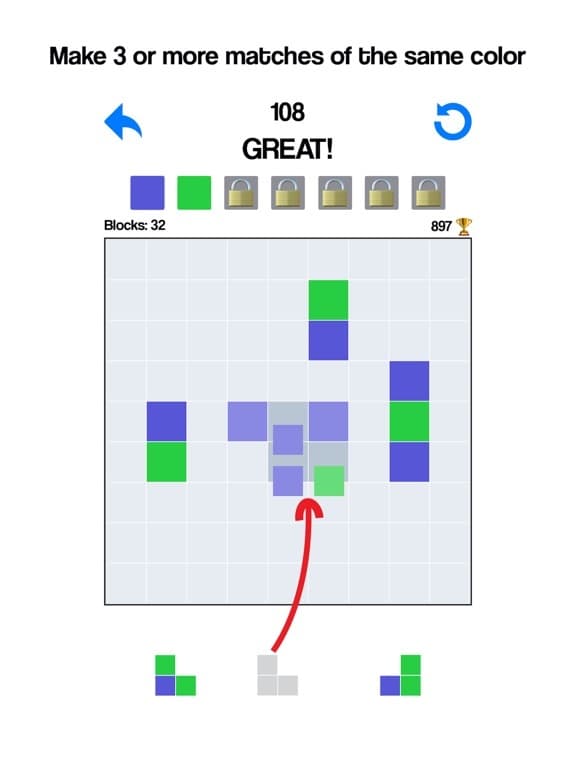 Coloris: color matching puzzle screenshot 2