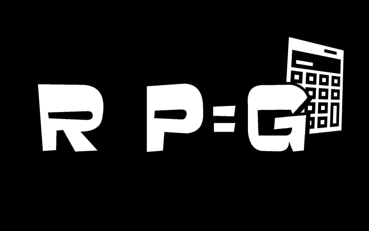 R + P = G