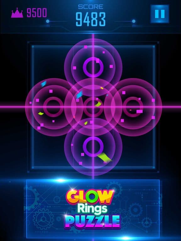 Glow Rings Puzzle screenshot 4