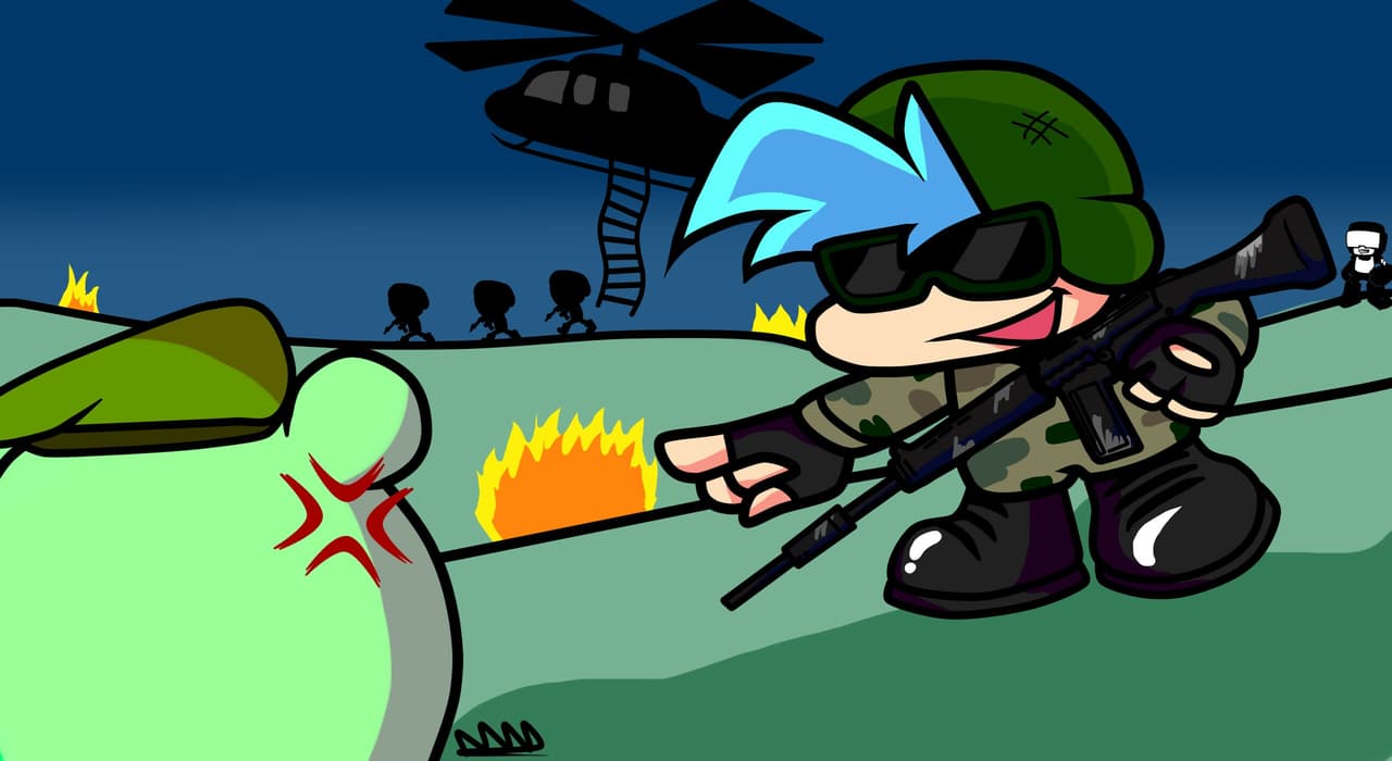 FNF - Vs. Flippy Full Week screenshot 2