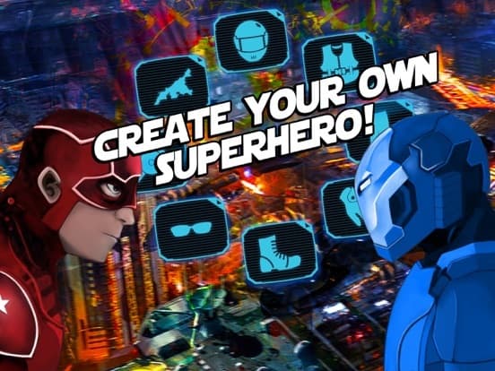 Create Yr Own Man Super.Hero ~ A Character Costume Dress-Up Game for Boys screenshot 2