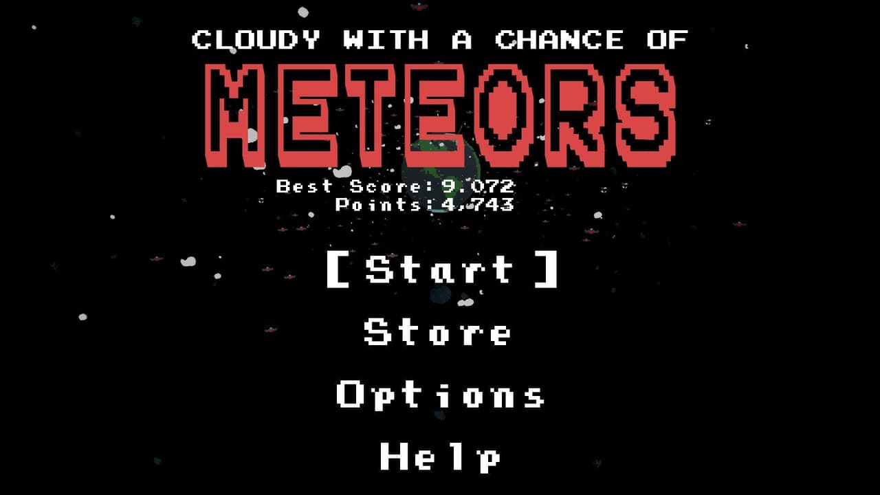 Cloudy with a chance of Meteors screenshot 2