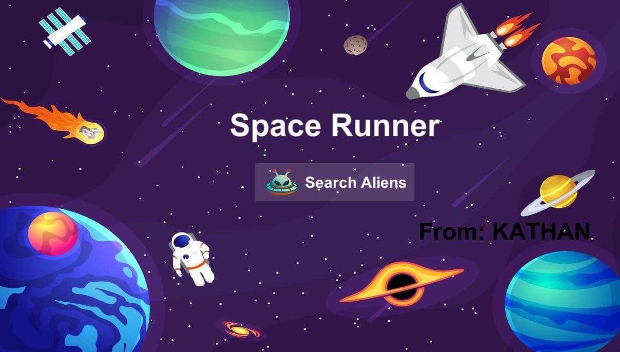 SPACE RUNNER (Kathan Sahu) screenshot 3