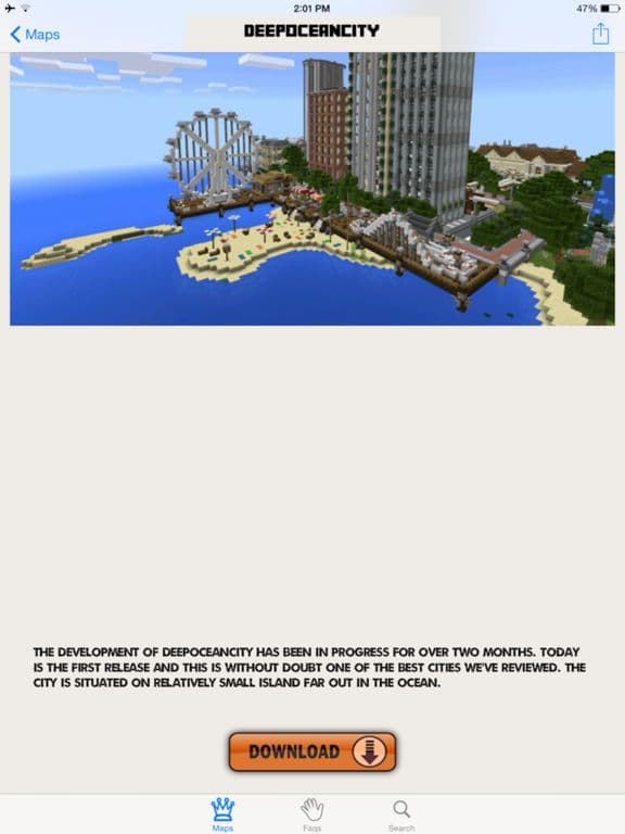 Best Maps for Minecraft - Download Mine Maps for Pocket Edition screenshot 4
