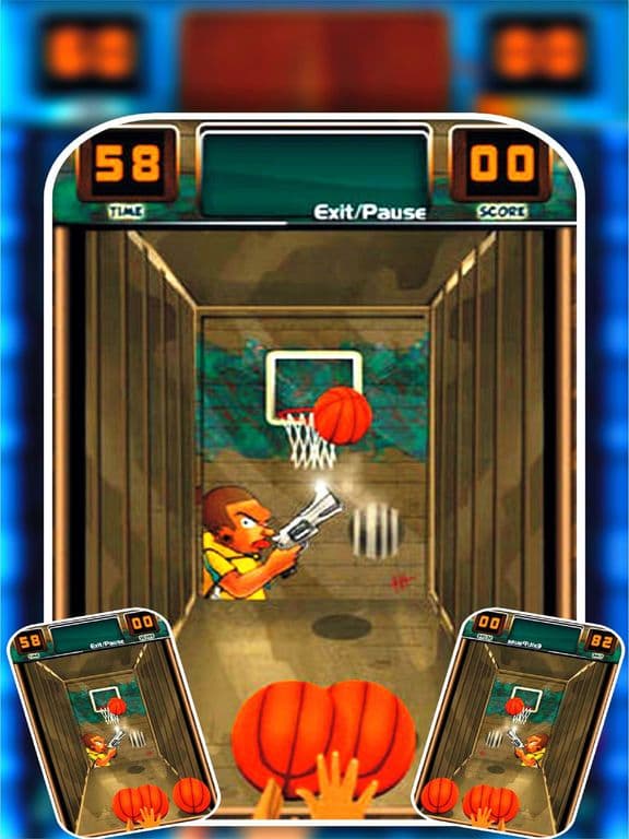 Basketball Slam Dunk - Through The Hoop screenshot 4