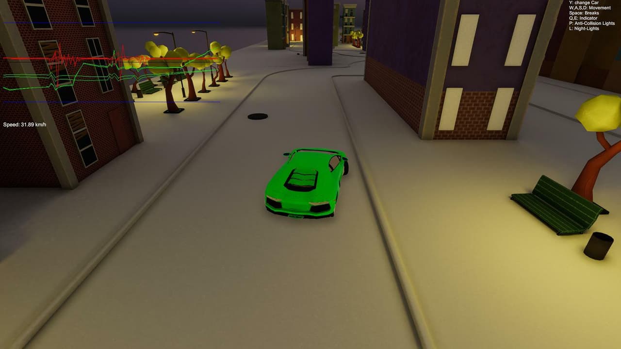 Car Racing - Physics & Artificial Intelligence screenshot 3