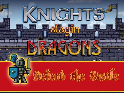 A Knight Slayin Dragons - Castle Fire War screenshot 2