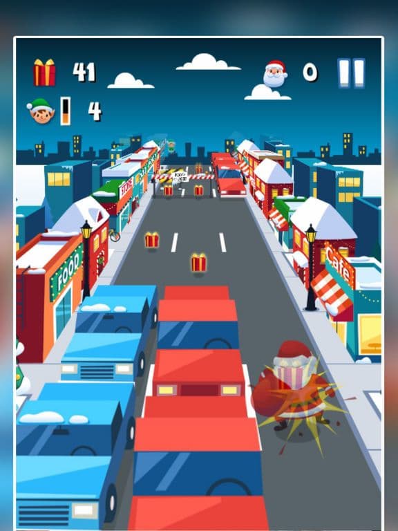 Santa In Traffic screenshot 2