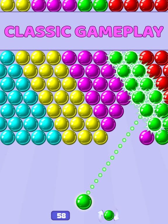 Bubble Shooter - Pop Bubbles screenshot 2