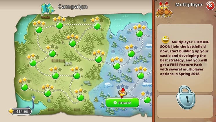Moorhuhn Knights & Castles screenshot 5
