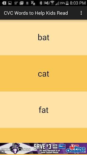 CVC Words to Help Kids Read screenshot 2