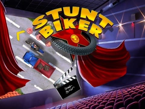 Stunt Biker From Hell - 3D Fast Motorcycle Driving Racer Game, with movie making, quick asphalt burning action and endless fun screenshot 2