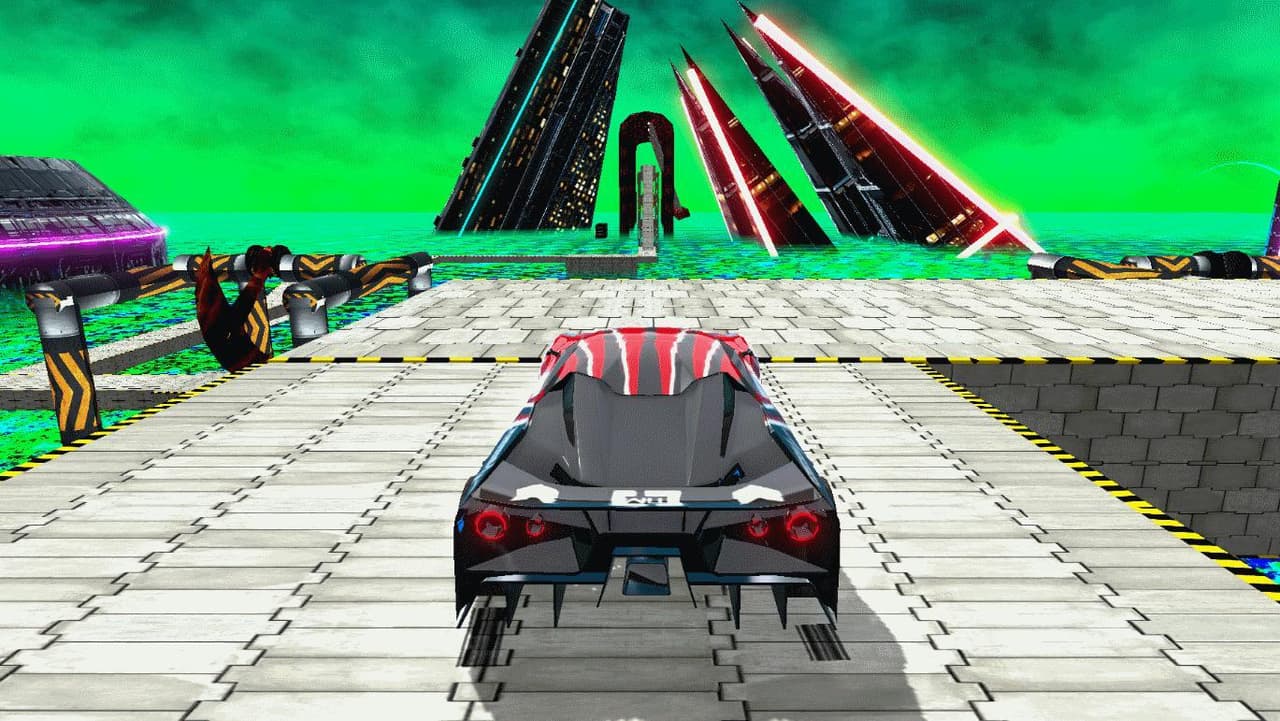 Cyber Cars Punk Racing 2 screenshot 3
