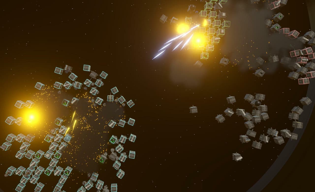 Avaruustaistelupeli screenshot 2