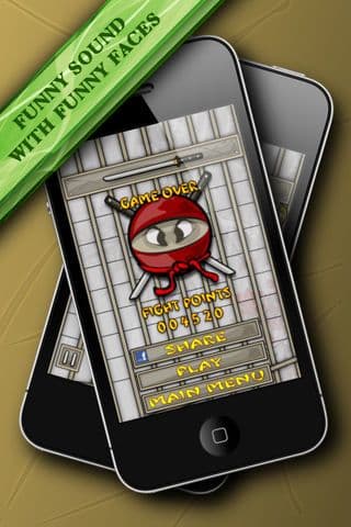 Ninja Strike Free - finger tap games screenshot 4