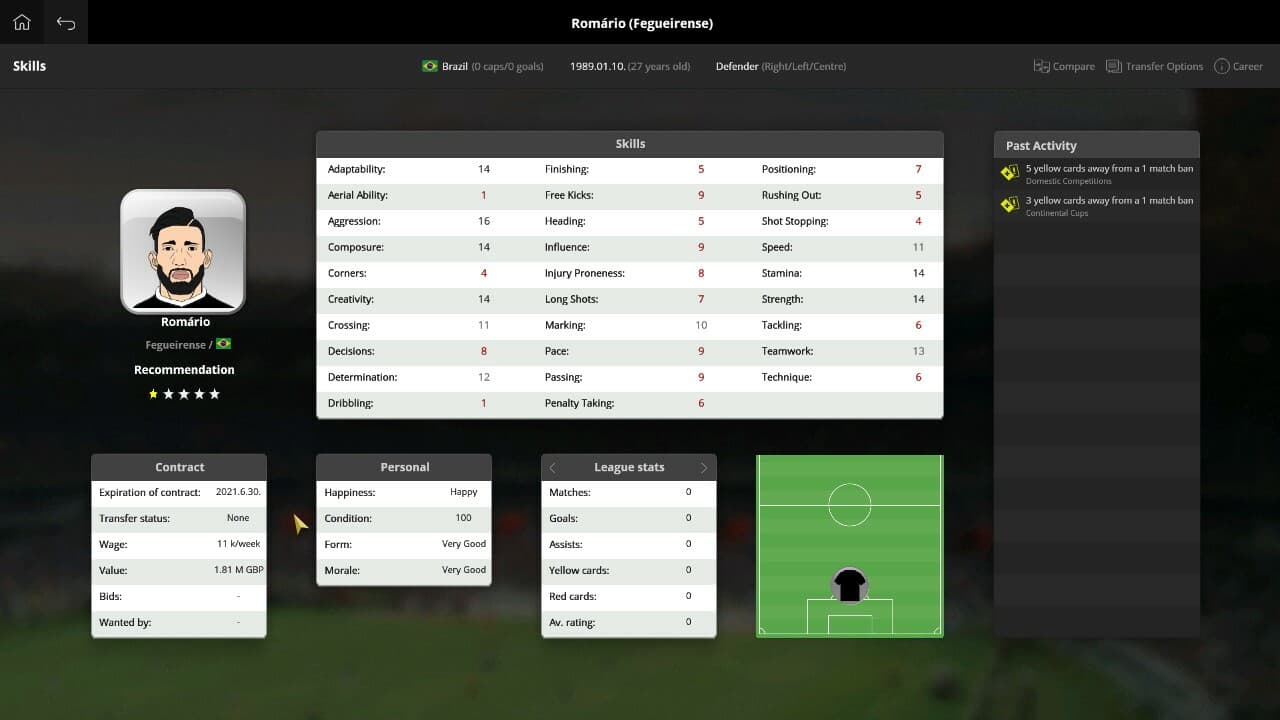 Global Soccer: A Management Game 2017 screenshot 4