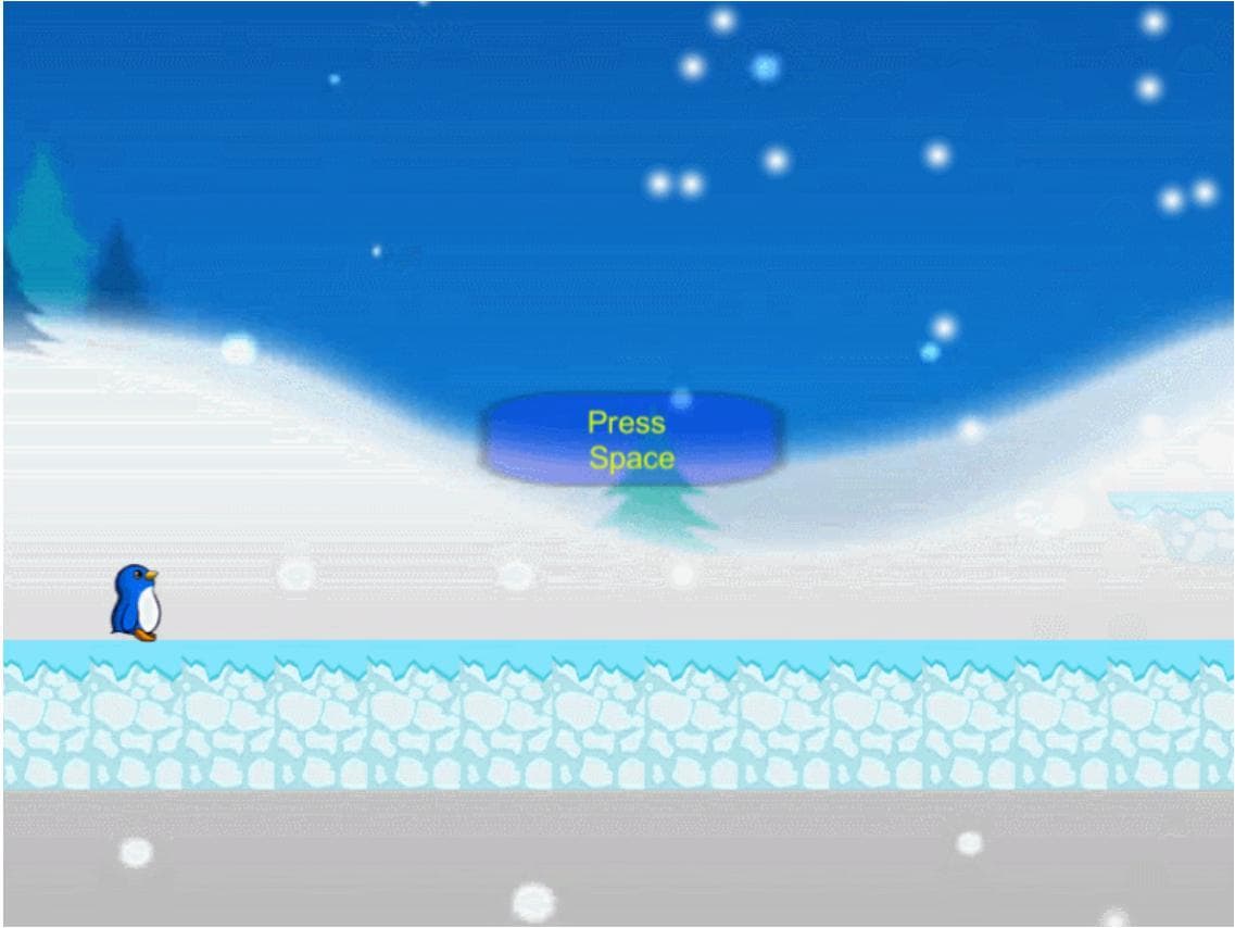 Penguins Vs Bear