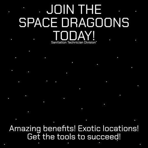 Space Dragoons: Sanitation Technician Division