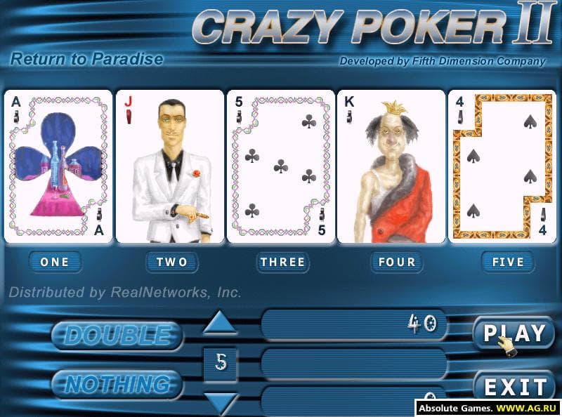 Crazy Poker 2: Return to Paradise screenshot 5