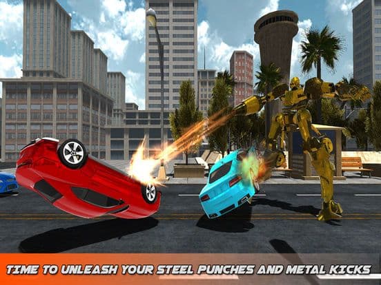 Hummer Car Robot Fight – Iron Wreck screenshot 4