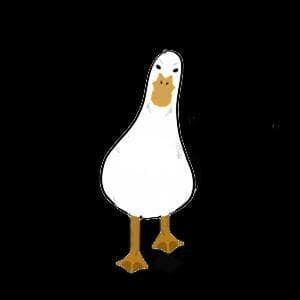 This weird duck game