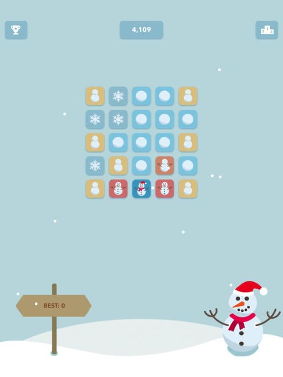 Snowman: Winter Puzzle screenshot 4