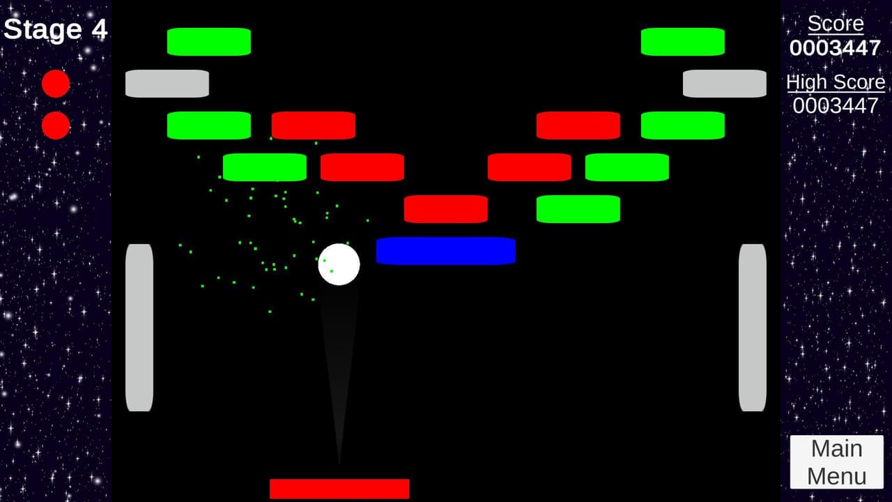 Space Journey Breakout screenshot 2
