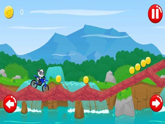 panda moto run screenshot 3