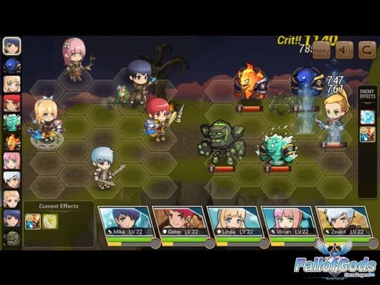 Fall of Gods: fantasy RPG screenshot 4