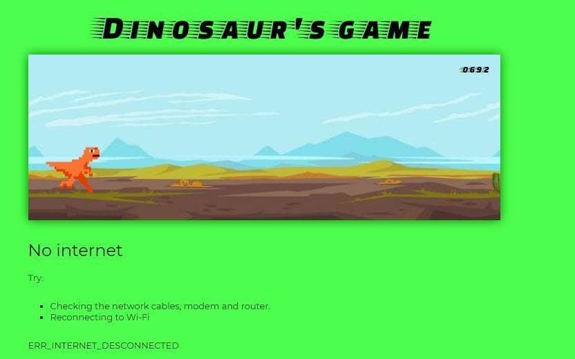 Google Dinosaur Reversioned