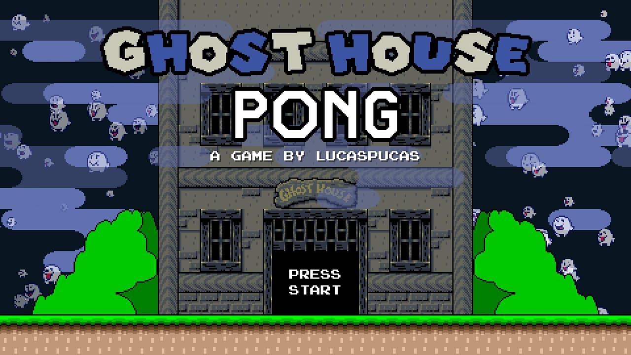 Ghost House Pong screenshot 2