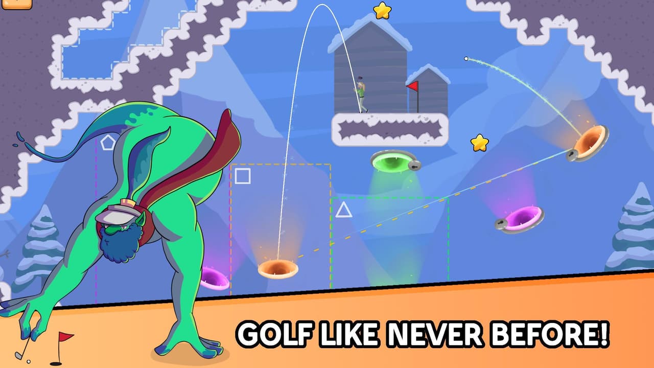 Portal Golf (PandaBee Studios) screenshot 4