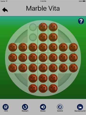 Marble Vita Free - Play With Peg Solitaire screenshot 5
