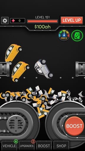 Idle Car Crusher screenshot 2