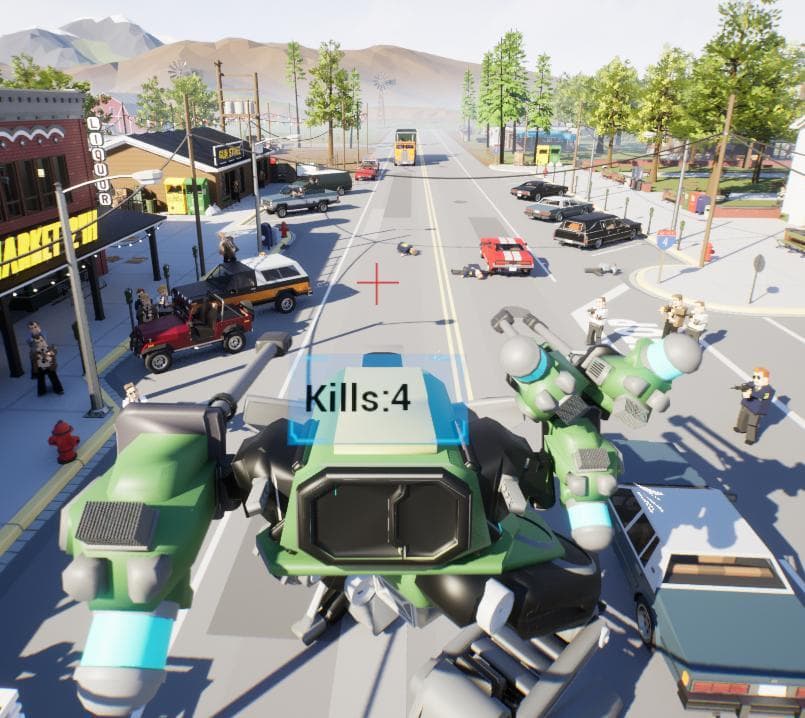 Mech Attack screenshot 3